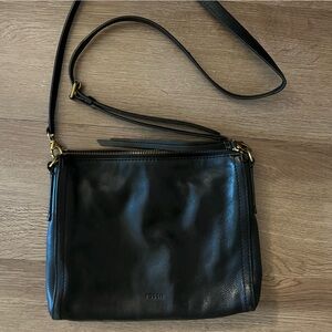 Fossil Leather Cross Body Purse